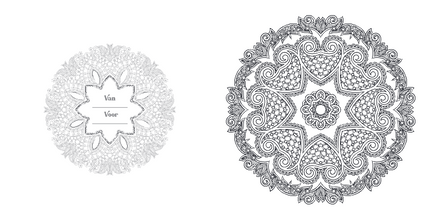 Lantaarn Kleurboek  Mandala