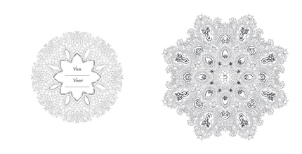 Lantaarn Kleurboek  Mandala