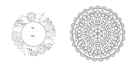 Lantaarn Kleurboek  Mandala Kids