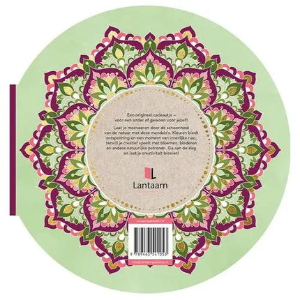 Lantaarn Kleurboek Nature & Flowers Mandala