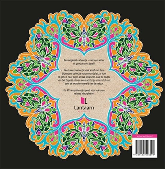 Lantaarn Kleurboek Natuur Mandala