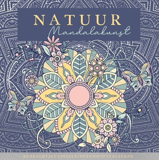 Lantaarn Kleurboek Natuur - Mandalakunst