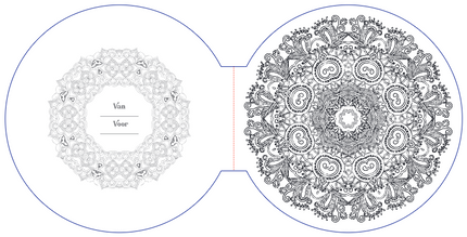 Lantaarn Kleurboek Nieuwe Creaties Mandala