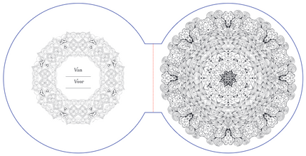 Lantaarn Kleurboek Nieuwe Creaties Mandala