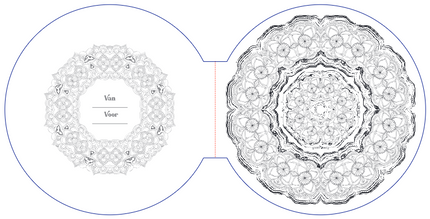 Lantaarn Kleurboek Nieuwe Creaties Mandala
