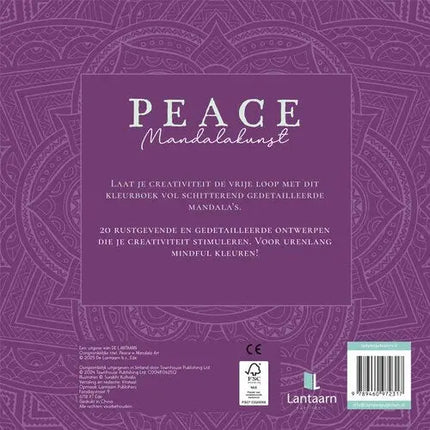 Lantaarn Kleurboek Peace - Mandalakunst