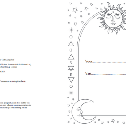 Lantaarn Kleurboek Tarot