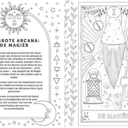 Lantaarn Kleurboek Tarot