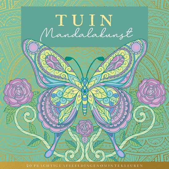 Lantaarn Kleurboek Tuin - Mandalakunst