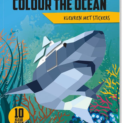 Lantaarn Kleuren met stickers - Colour the Ocean