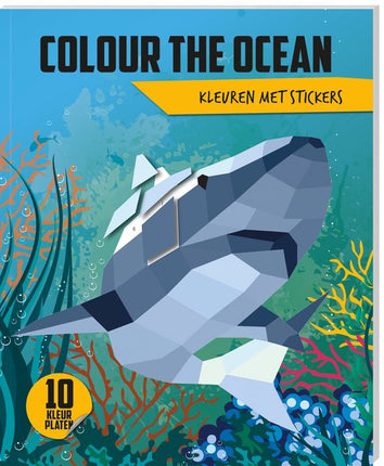 Lantaarn Kleuren met stickers - Colour the Ocean
