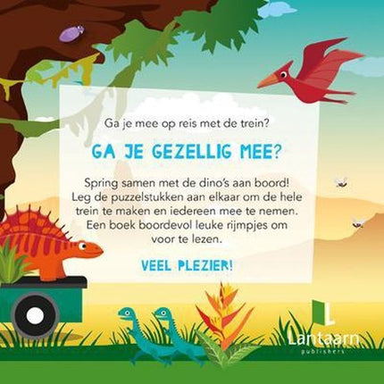 Lantaarn Puzzeltrein en Voorleesboek Dino's