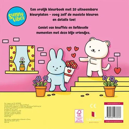 Lantaarn Sunny Vibes - Love & Hugs Kleurboek