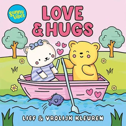 Lantaarn Sunny Vibes - Love & Hugs Kleurboek
