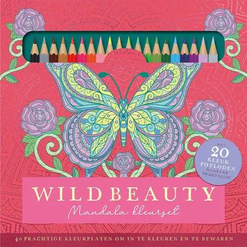 Lantaarn Wild Beauty Mandala Kleurset