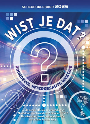Lantaarn Wist je Dat Scheurkalender 2026