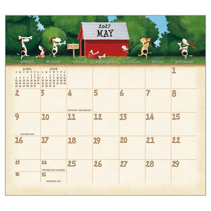 Legacy A Dog's Life Kalender 2027