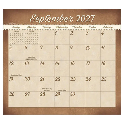 Legacy Cats we Love Kalender 2027