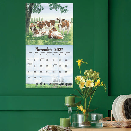 Legacy Cows in the Meadow Kalender 2027