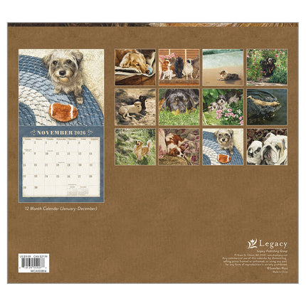 Legacy Dogs we Love Kalender 2026