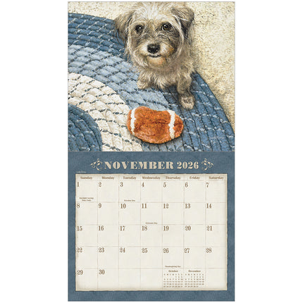 Legacy Dogs we Love Kalender 2026