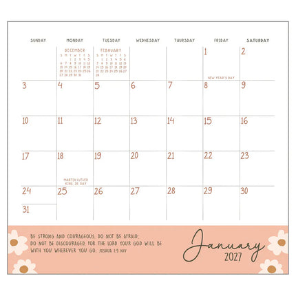 Legacy Faith Can Move Mountains Kalender 2027
