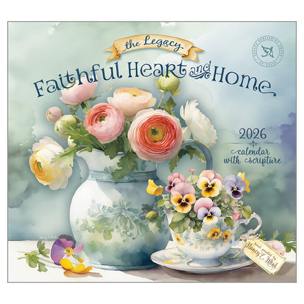 Legacy Faithful Heart and Home Kalender 2026