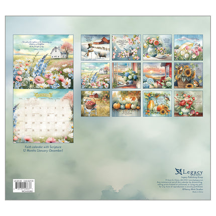 Legacy Faithful Heart and Home Kalender 2026