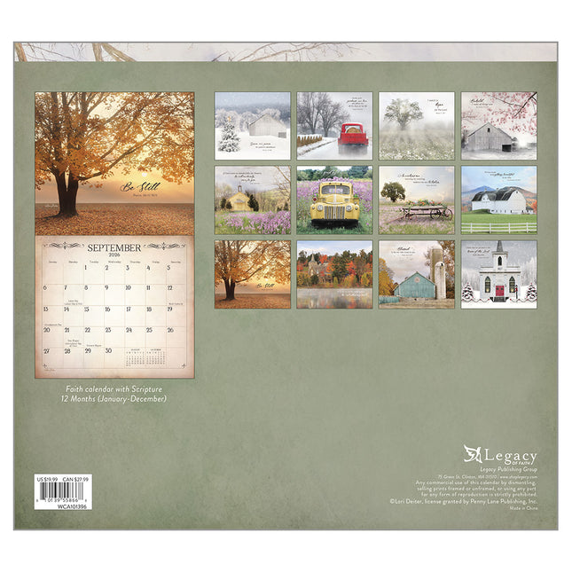 Legacy Land of Blessings Kalender 2026