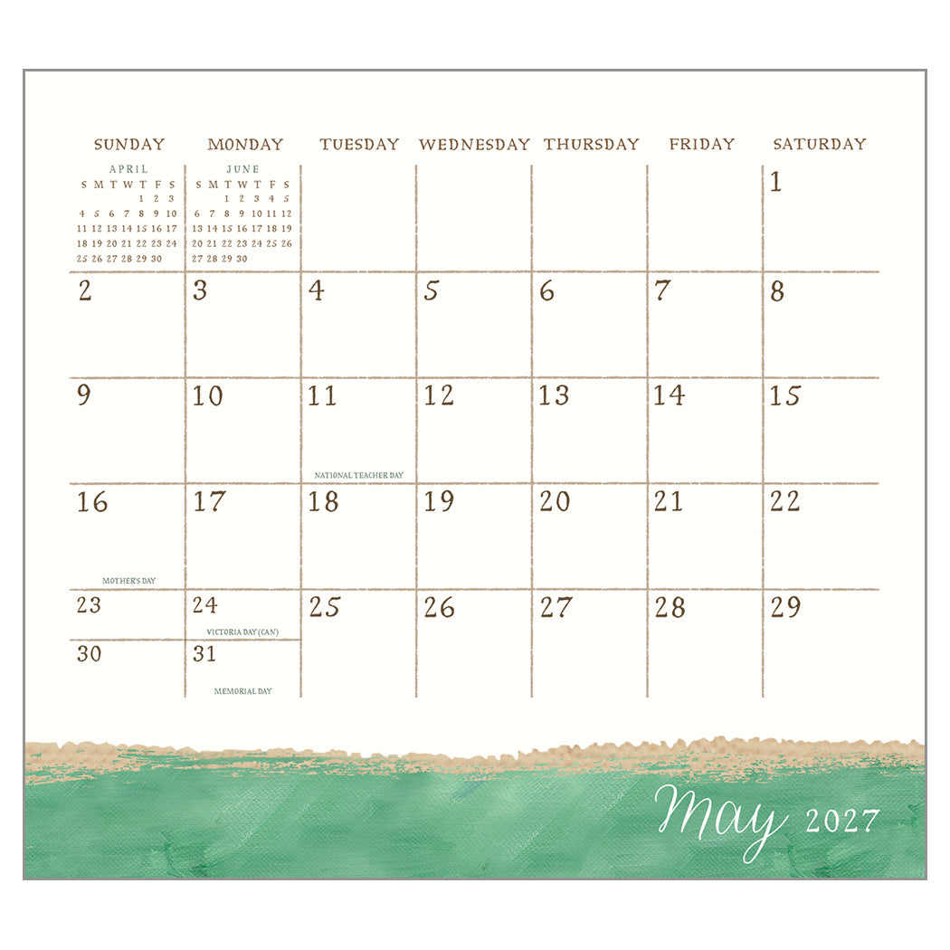 Buy Live Simply Calendar 2027? | Art Work by Annie Quigley