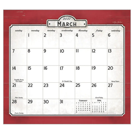 Legacy Nostalgic Main Street Kalender 2027