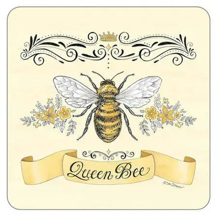 Legacy Queen Bee Onderzetters 6 Stuks