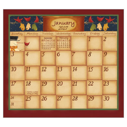 Legacy Simply Shaker Kalender 2027