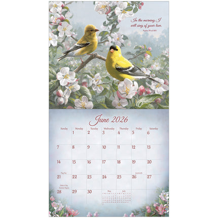 Legacy Songbirds of Faith Kalender 2026