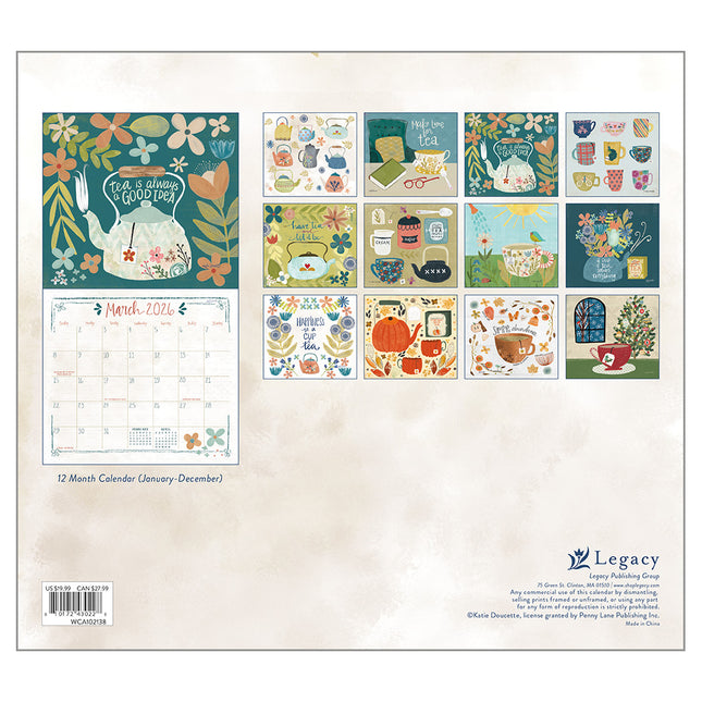 Legacy Tea Time Kalender 2026