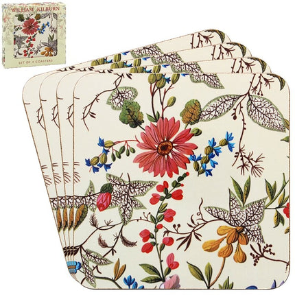 Leonardo Lesser & Pavey Kilburn Onderzetters – Set van 4 stuks