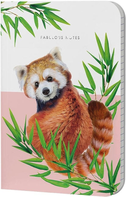 lola design Lola Luxury Notebook A5 – Red Panda