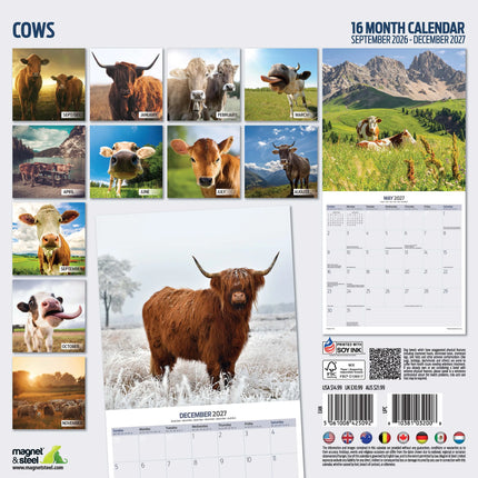 Magnet & Steel Koeien Kalender 2027