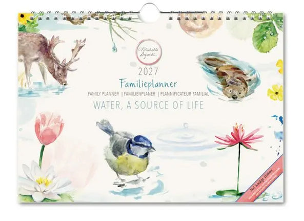 Michelle Dujardin FamiliePlanner Dieren Michelle Dujardin Kalender 2027