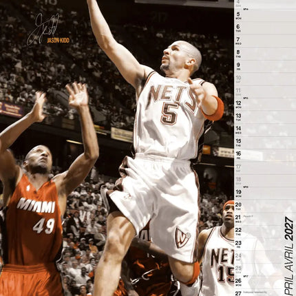 ML Publishing Basketball Legends A3 Kalender 2027