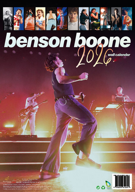 ML Publishing Benson Boone Kalender 2026