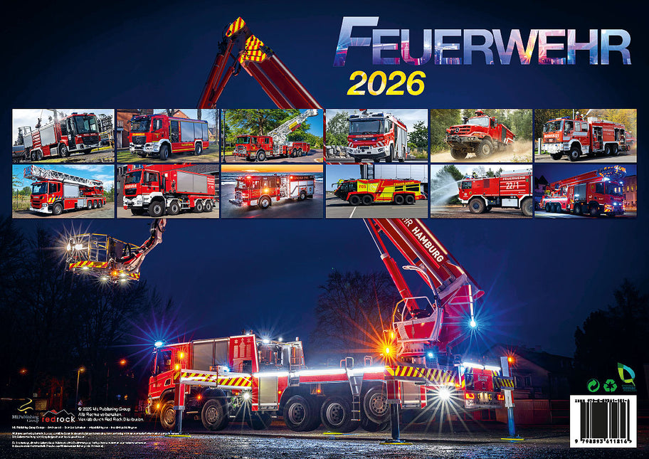 ML Publishing Brandweer A3 Kalender 2026