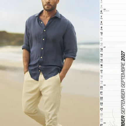 ML Publishing Chris Hemsworth A3 Kalender 2027