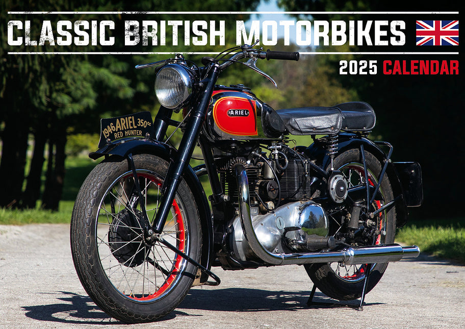 ML Publishing Classic British Motorbikes Kalender 2025