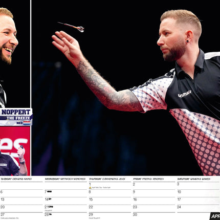 ML Publishing Darts A3 Kalender 2027