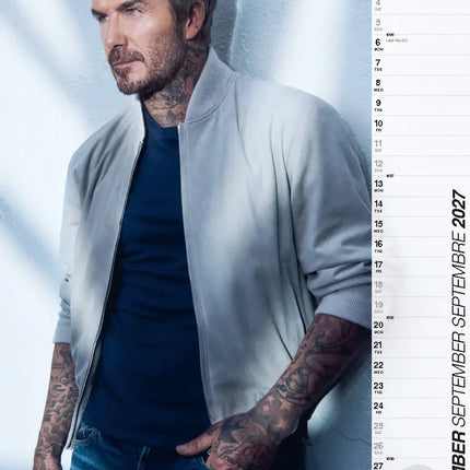 ML Publishing David Beckham Kalender 2027 A3