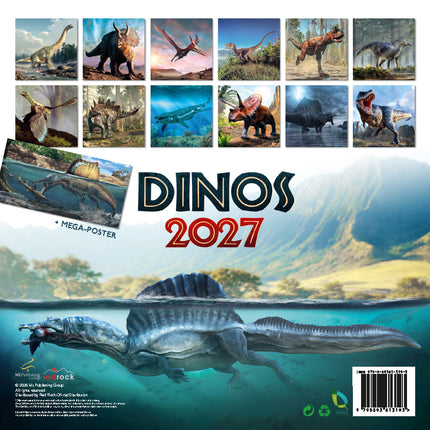 ML Publishing Dinosaurus Kalender 2027