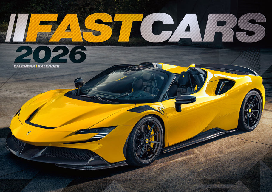 ML Publishing Fast Cars A3 Kalender 2026