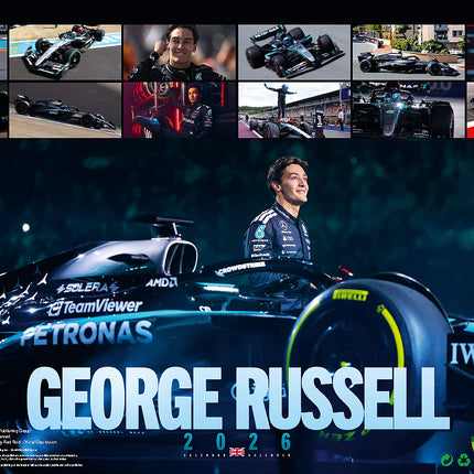 ML Publishing George Russell A3 Kalender 2026