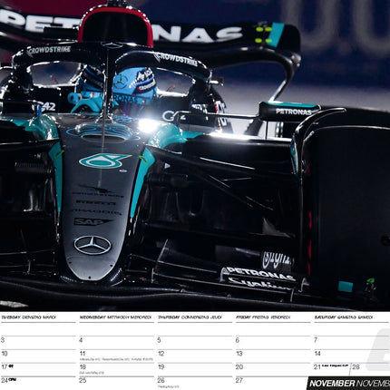 ML Publishing George Russell A3 Kalender 2026